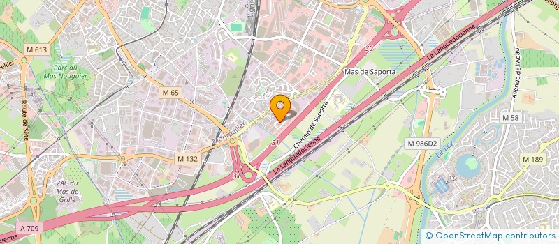 localisation de l'entreprise MARAICHAGE SAISONNIER à LATTES