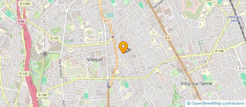 localisation de l'entreprise MARAIS à VILLEJUIF