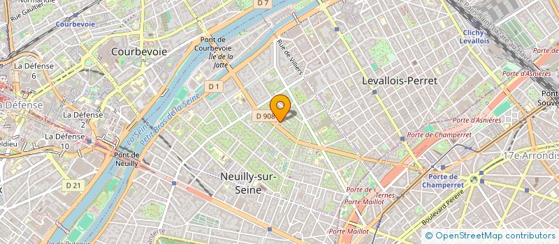 localisation de l'entreprise MARAIS  NEUILLY-SUR-SEINE