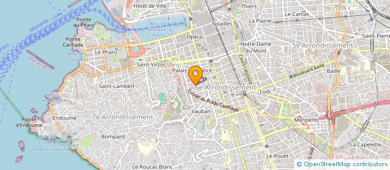localisation de l'entreprise MARAIS PLUS à MARSEILLE