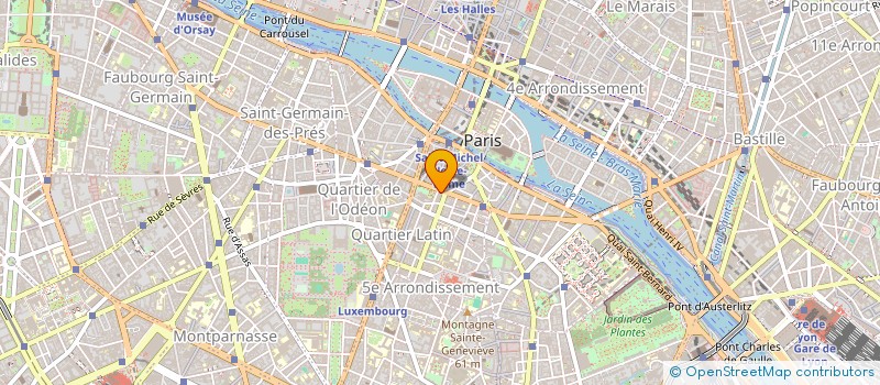 localisation de l'entreprise MARAIS PRODUCTIONS  PARIS