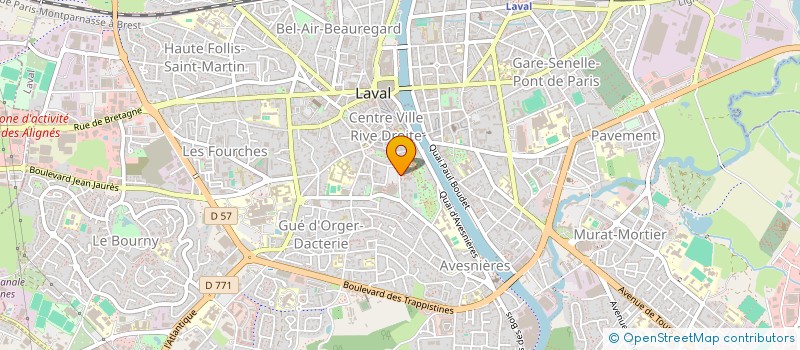 localisation de l'entreprise MARAITHO à LAVAL