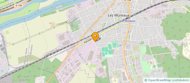 localisation de l'entreprise MARAJO à MUREAUX (LES)