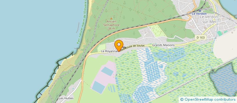 localisation de l'entreprise MARAJU  LE VERDON-SUR-MER