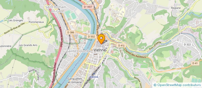 localisation de l'entreprise MARAKECH à VIENNE