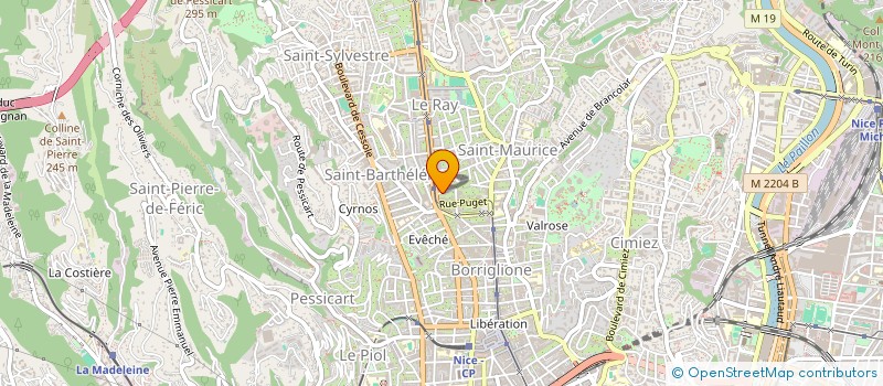 localisation de l'entreprise MARAL 2  NICE