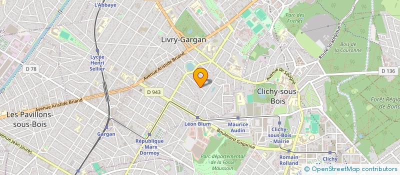 localisation de l'entreprise MARAL à LIVRY-GARGAN