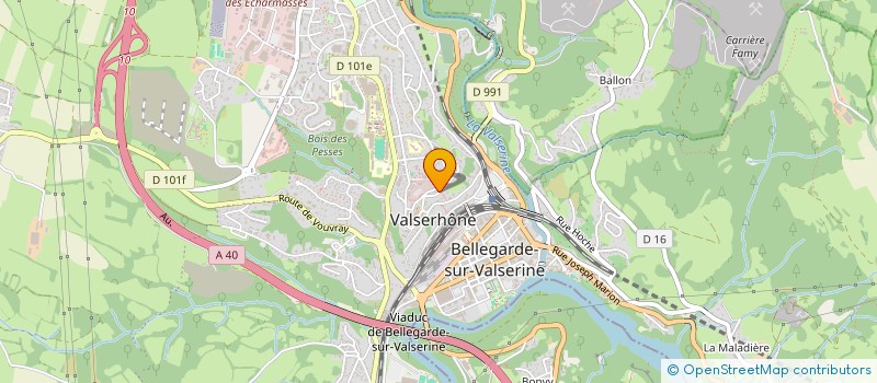 localisation de l'entreprise MARALCAYA à VALSERHONE