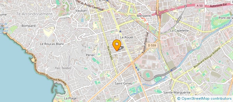 localisation de l'entreprise MARALEX  MARSEILLE