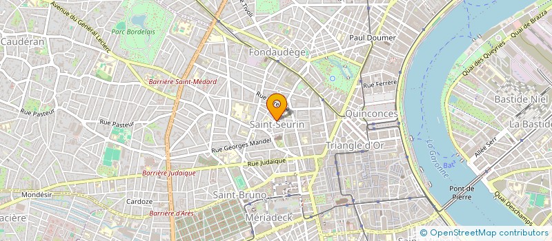 localisation de l'entreprise MARALOU  BORDEAUX