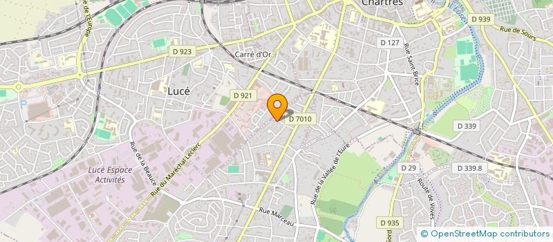 localisation de l'entreprise MARALOU  ANGERS