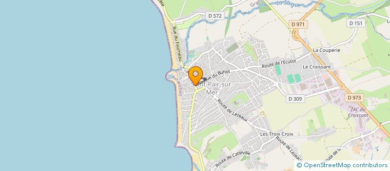 localisation de l'entreprise MARAMA  SAINT-PAIR-SUR-MER