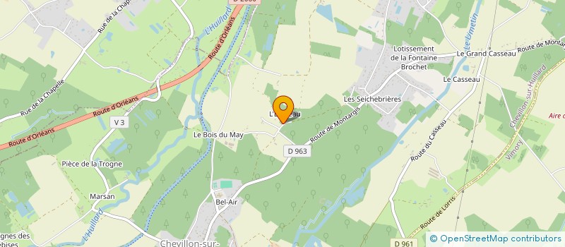 localisation de l'entreprise MARAMEE à CHEVILLON-SUR-HUILLARD