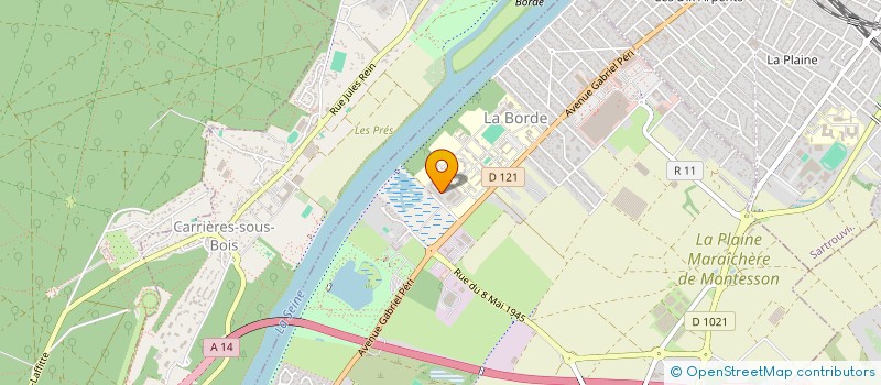 localisation de l'entreprise MARAN & CO à MONTESSON