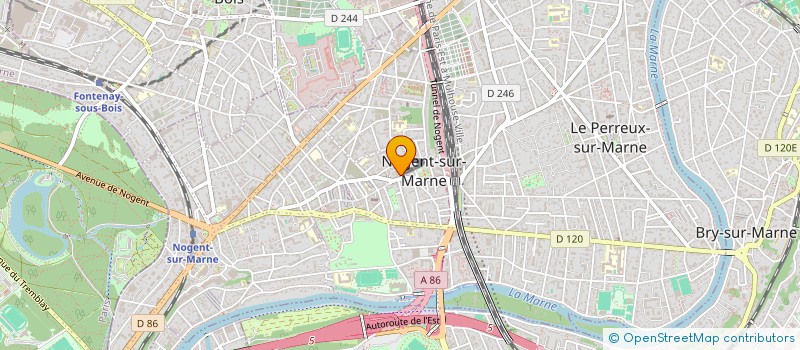 localisation de l'entreprise MARAN-VIELLE à NOGENT-SUR-MARNE