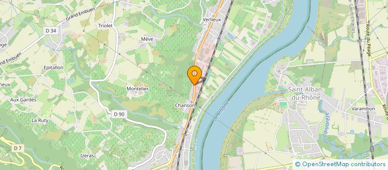 localisation de l'entreprise MARANA  CHAVANAY