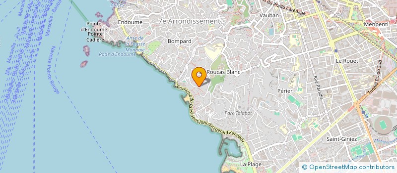 localisation de l'entreprise MARANANT à MARSEILLE