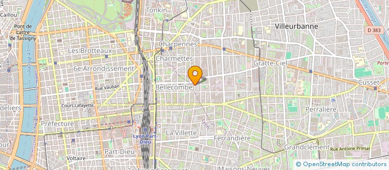 localisation de l'entreprise MARANATHA TRANSPORTS  VILLEURBANNE