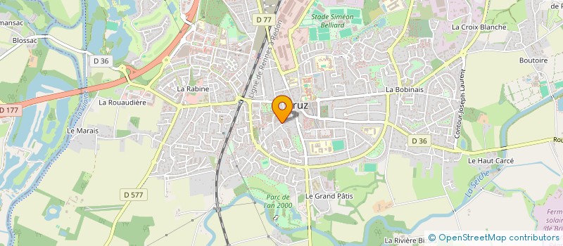 localisation de l'entreprise MARANCE  BRUZ