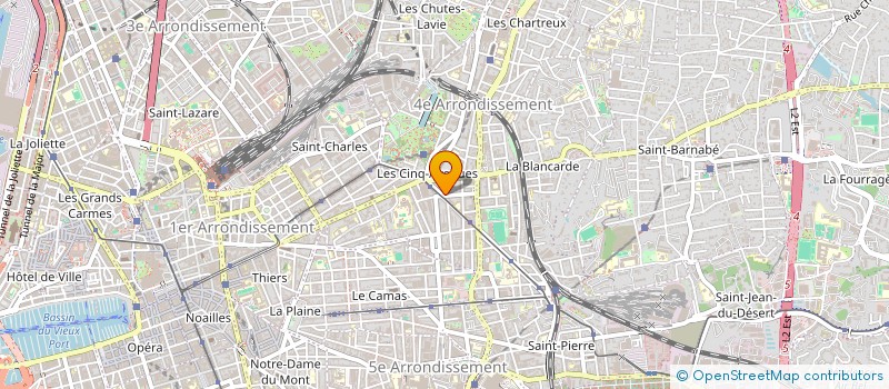 localisation de l'entreprise MARAND à MARSEILLE