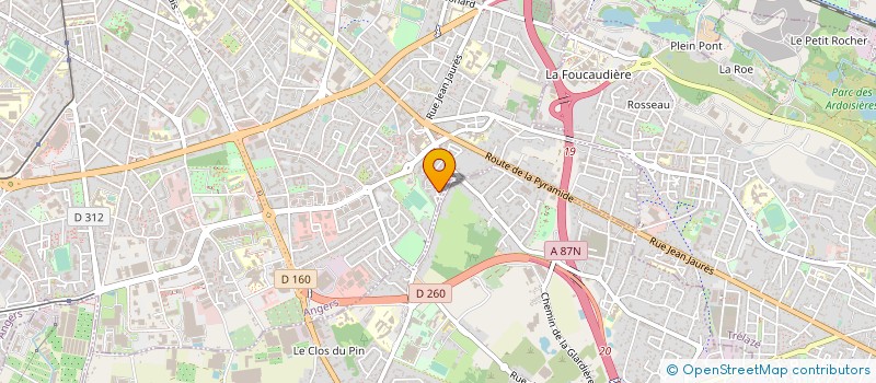 localisation de l'entreprise MARANDIS à ANGERS