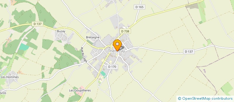 localisation de l'entreprise MARANDY à THENEZAY