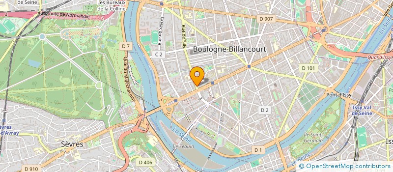 localisation de l'entreprise MARANELLO à BOULOGNE-BILLANCOURT