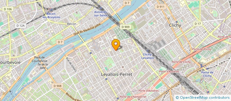 localisation de l'entreprise MARANELLO INTERACTIVE à LEVALLOIS-PERRET