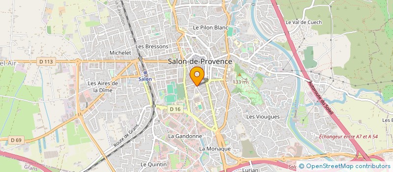 localisation de l'entreprise MARANGE  SALON-DE-PROVENCE