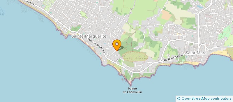 localisation de l'entreprise MARANGE CONSEIL  PORNICHET