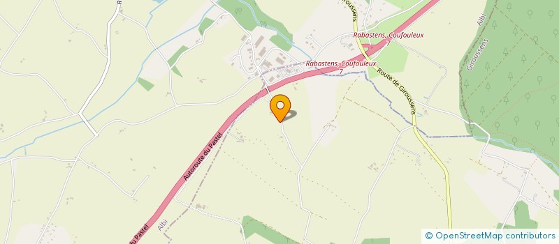 localisation de l'entreprise MARANGE-SILVANGE  GIROUSSENS