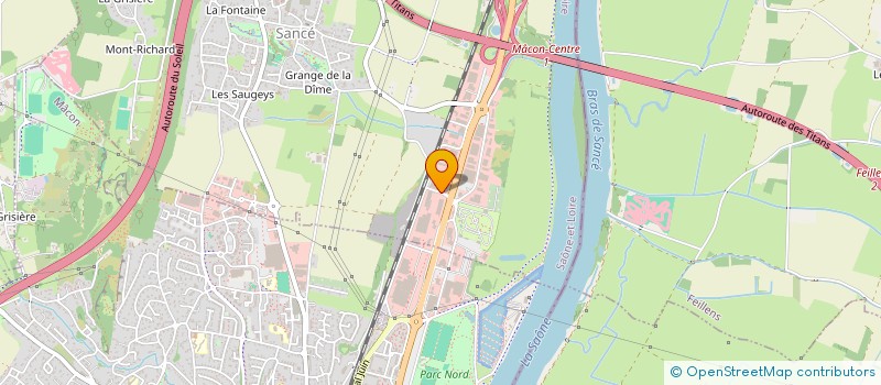 localisation de l'entreprise MARANGERS à SANCE