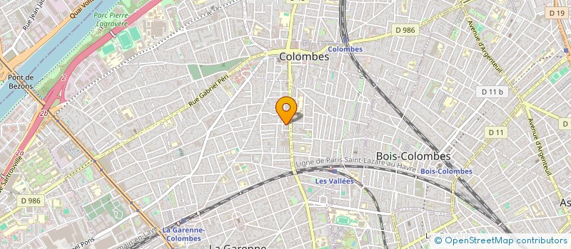 localisation de l'entreprise MARANIK  COLOMBES