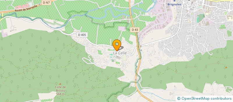 localisation de l'entreprise MARANN  LA CELLE