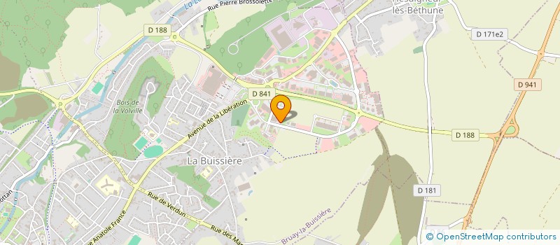 localisation de l'entreprise MARANNI SARL à BRUAY-LA-BUISSIERE