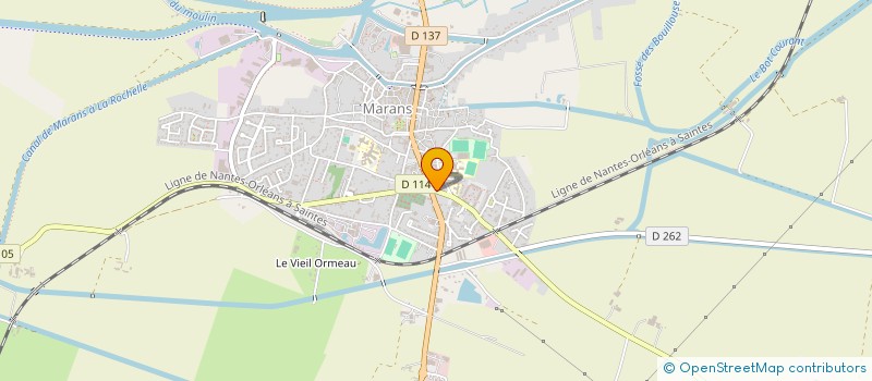 localisation de l'entreprise MARANS IMMOBILIER  MARANS