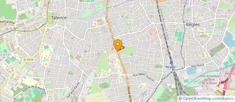 localisation de l'entreprise MARANSO à LIBOURNE