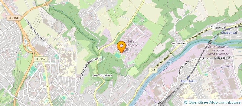 localisation de l'entreprise MARANT  ENNERY