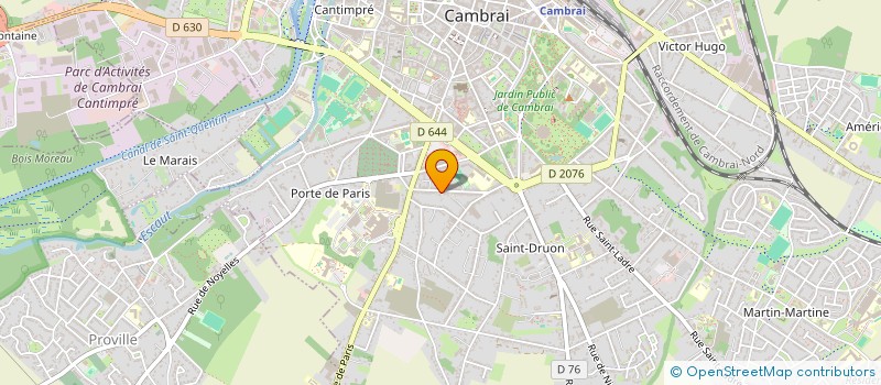 localisation de l'entreprise MARANUKAEO à CAMBRAI