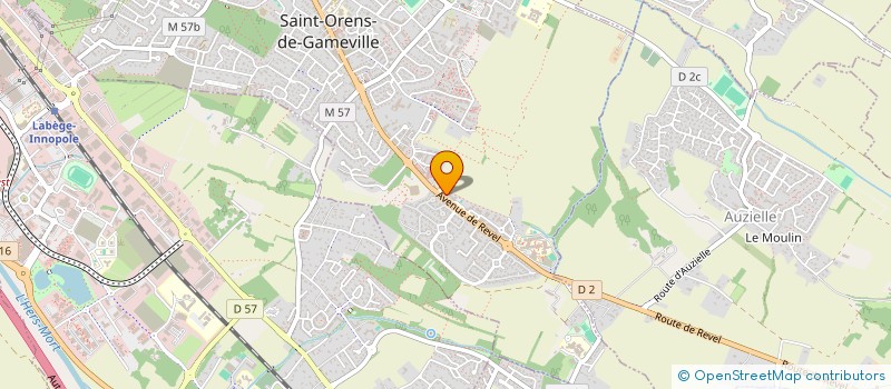 localisation de l'entreprise MARAOUB  SAINT-ORENS-DE-GAMEVILLE