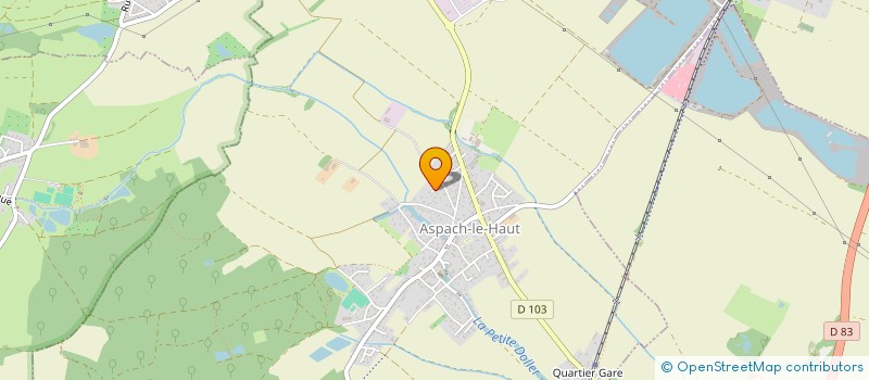 localisation de l'entreprise MARAS  ASPACH-MICHELBACH