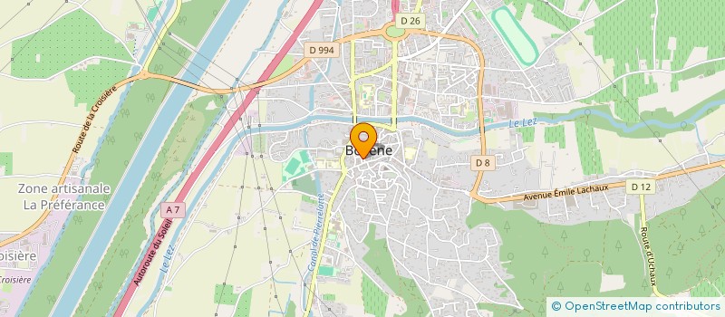 localisation de l'entreprise MARASCOTCE à BOLLENE