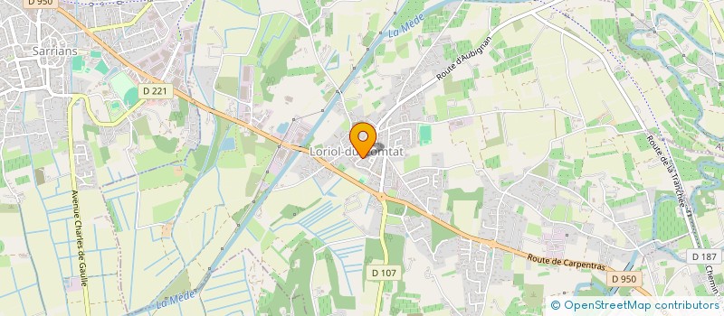 localisation de l'entreprise MARASEC  LORIOL-DU-COMTAT