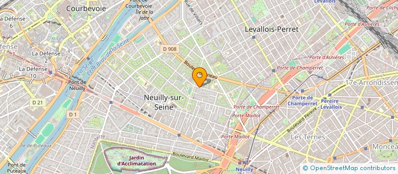 localisation de l'entreprise MARASPAR5 à NEUILLY-SUR-SEINE