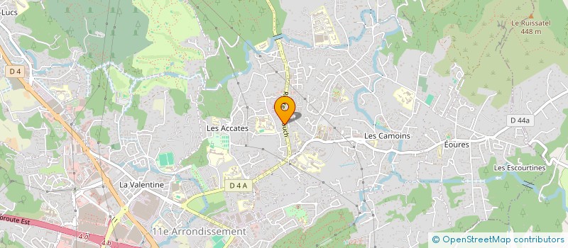 localisation de l'entreprise MARATA à MARSEILLE