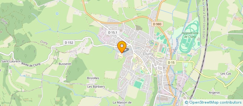 localisation de l'entreprise MARATEE  CLUNY