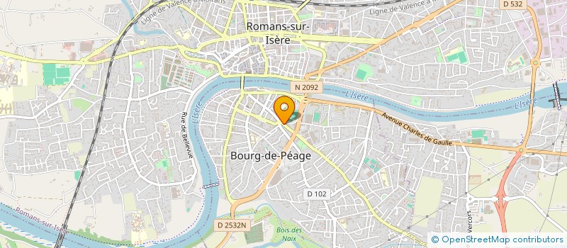 localisation de l'entreprise MARATEL à BOURG-DE-PEAGE