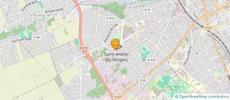 localisation de l'entreprise MARATH'UNI à SAINT-ANDRE-LES-VERGERS