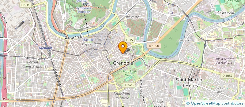localisation de l'entreprise MARATHON  GRENOBLE