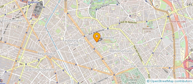 localisation de l'entreprise MARATHON TEXTILE à PARIS